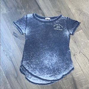 blue t shirt from hollister